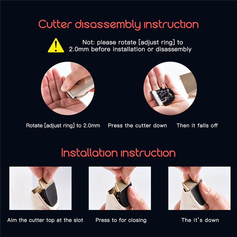 Pet Hair Trimmer, Animal Grooming Clippers